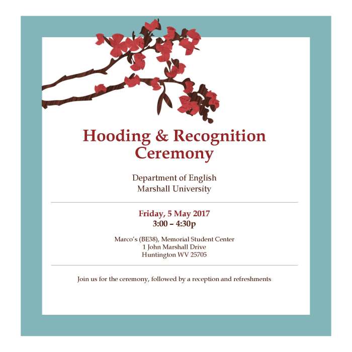 Hooding Ceremony 2017 Spring
